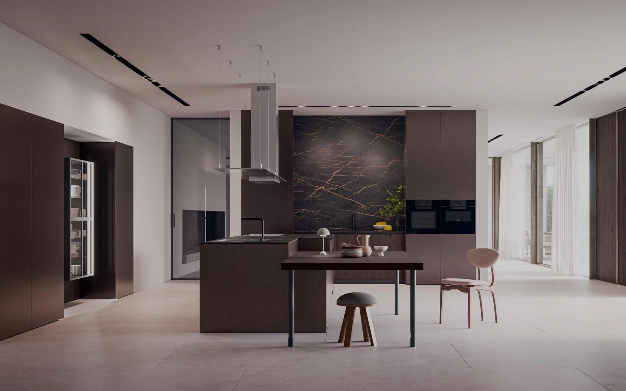 Doimo Cucine sistema All-around D12 2000X1250